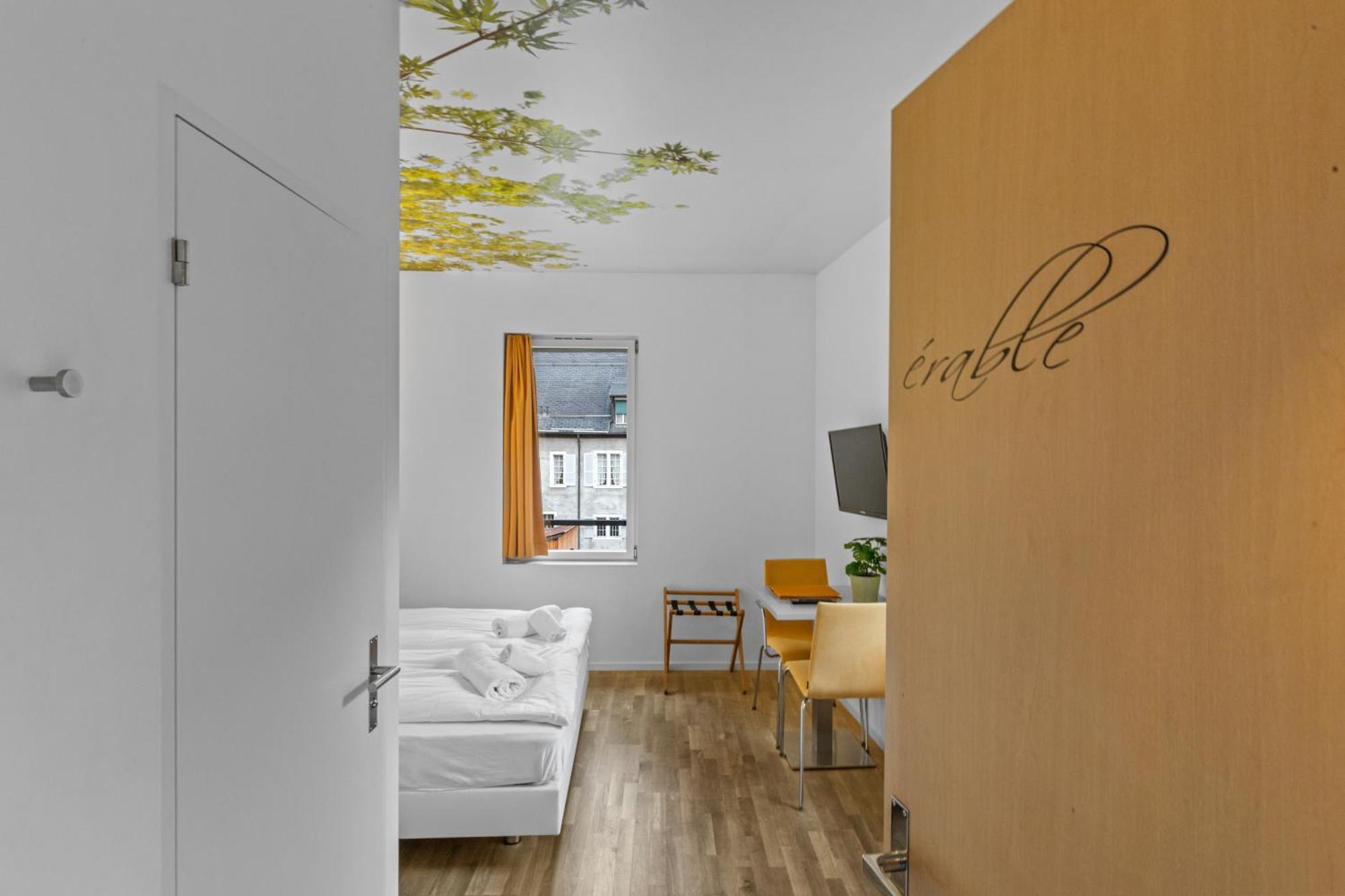 Hotel De La Poste Sierre Exteriör bild