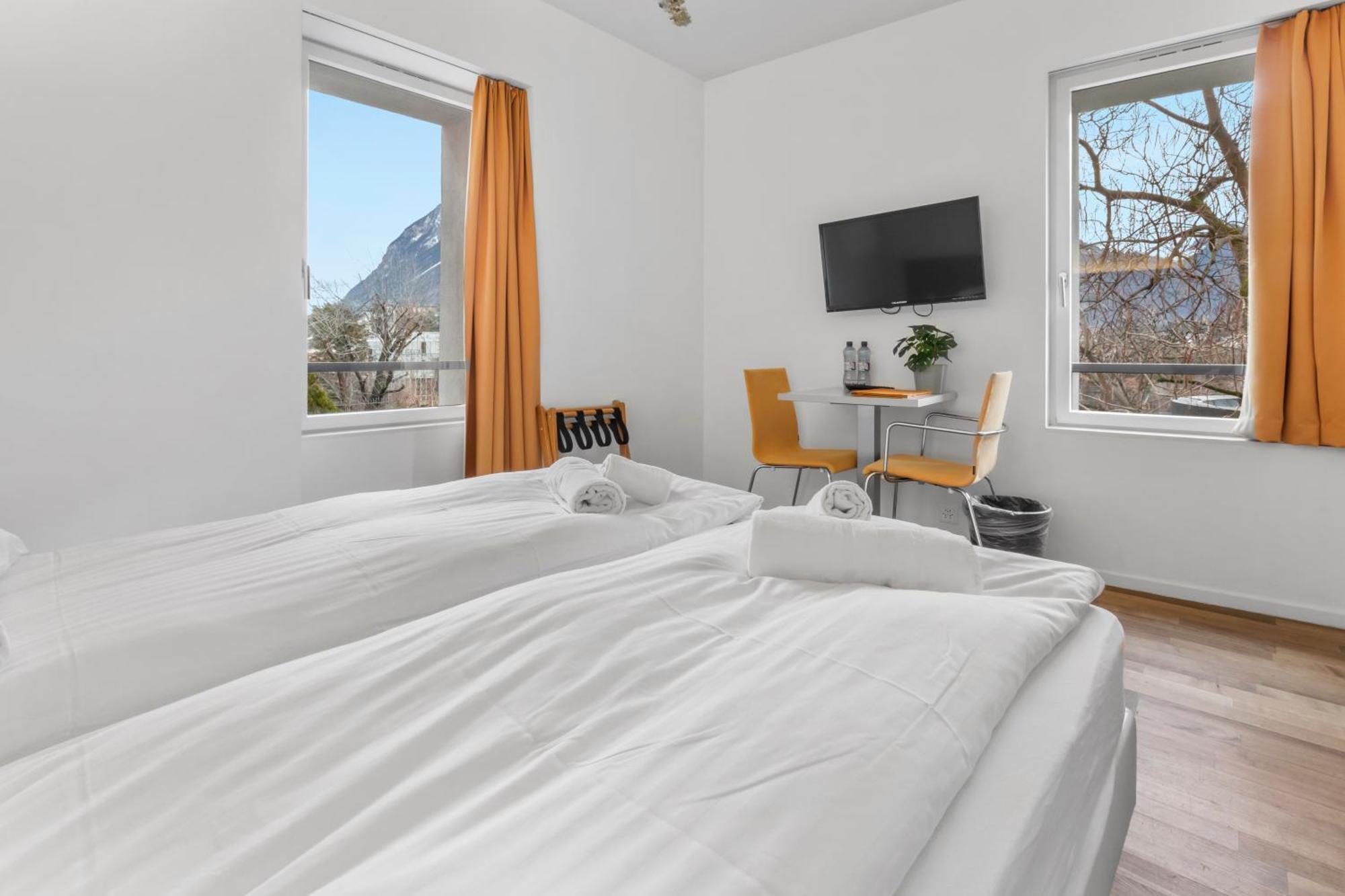 Hotel De La Poste Sierre Exteriör bild