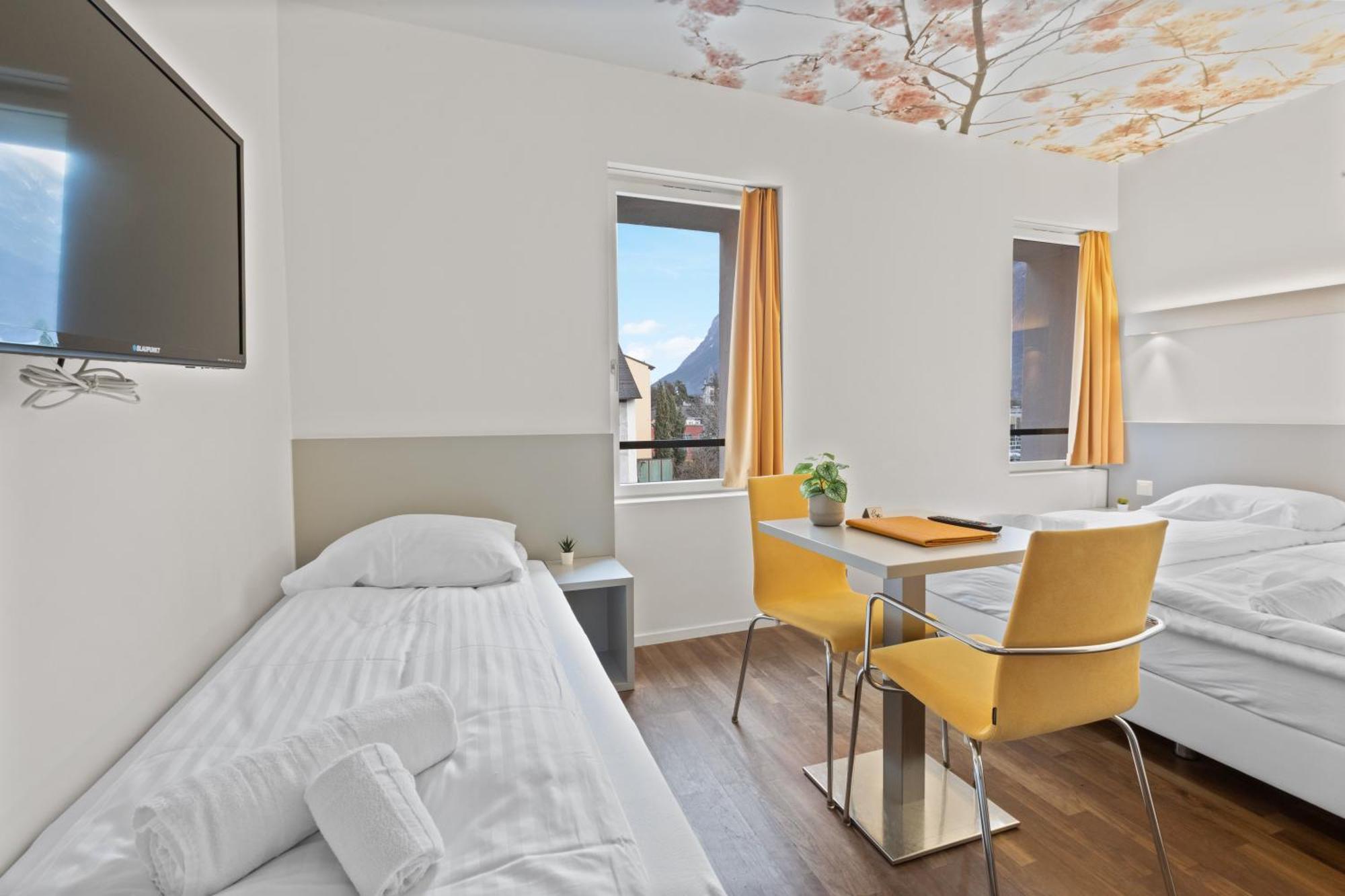 Hotel De La Poste Sierre Exteriör bild